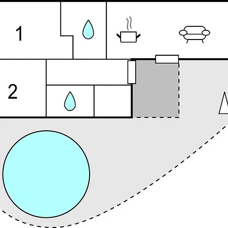 Casa de Férias Awesome In With Sauna